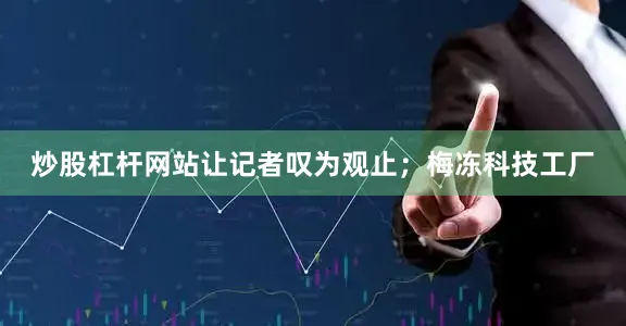 炒股杠杆网站让记者叹为观止；梅冻科技工厂